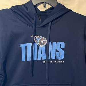 Tennessee Titans Combine Training Hoodie Pullover‎ By New Era Size Med